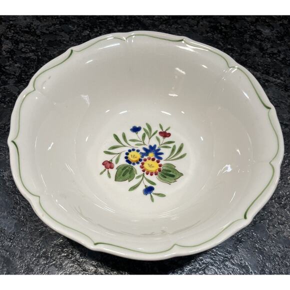 Metlox Poppytrail Vernon Quail Ridge 9” Round Serving Bowl Dish - Picture 2 of 5